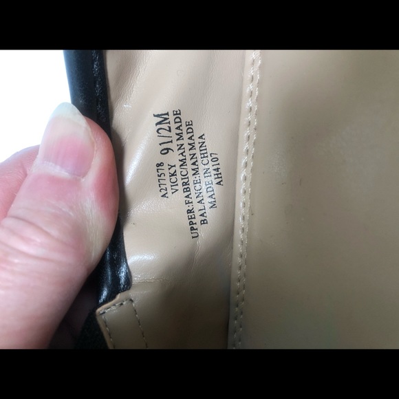 LOGO Black Mesh Vicky SlipOn Loafer Boat Shoe Tennis Shoe Size 9.5 Medium - Picture 5 of 7